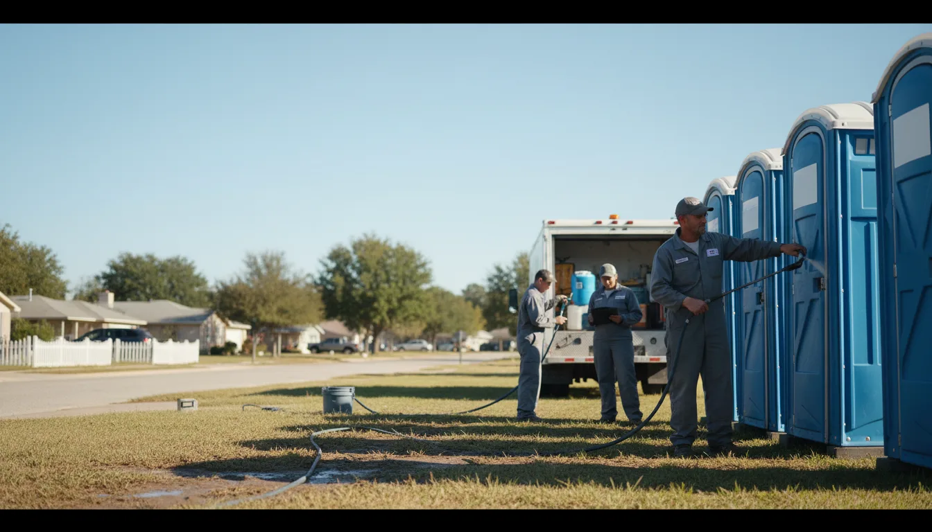 Long-Term Portable Toilet Rental in Roanoke, IN near me